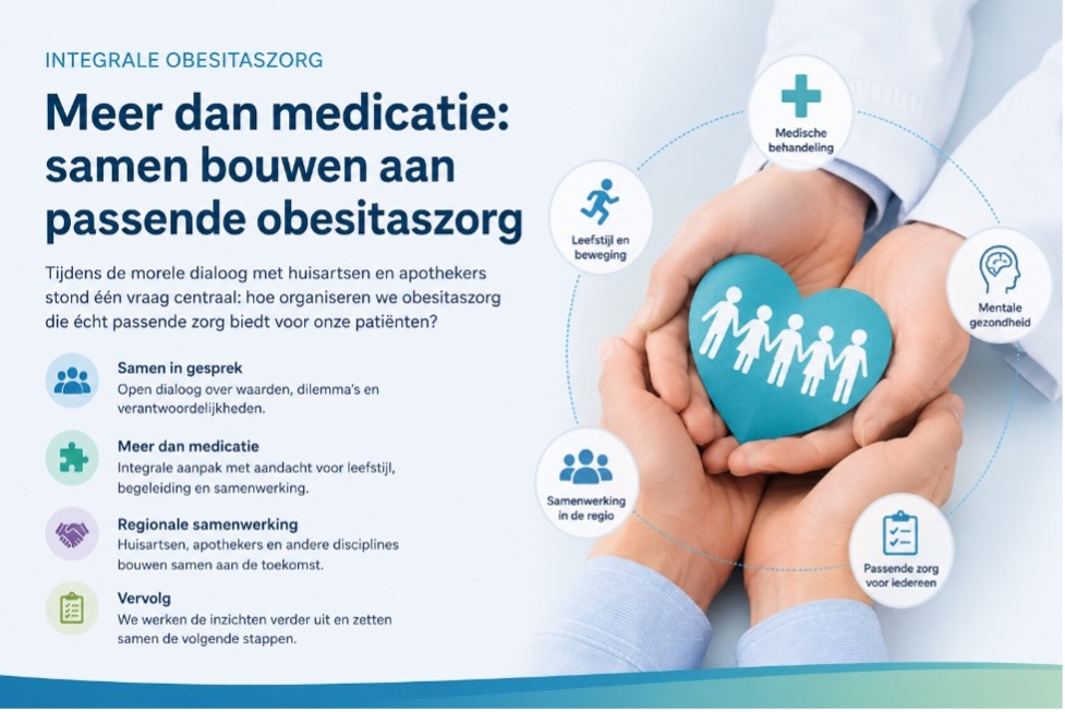 Meer dan medicatie: samen bouwen aan integrale obesitaszorg